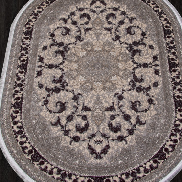Ковер 752026 - 000 - Овал - коллекция KASHAN
