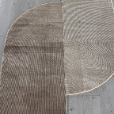 Ковер 00833C - GREY / BROWN - Прямоугольник - коллекция SAFIR