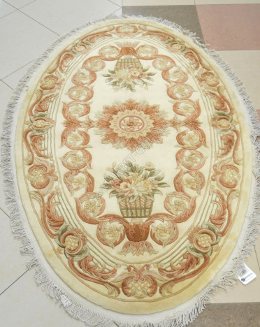 Ковер китайский SHD-27 Versailles 90 LINE (Шерсть, бежевый, кремовый)