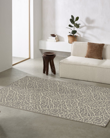 Ковер бельгийский 1094c475014 Lana (Вискоза - Шерсть, коричневый)