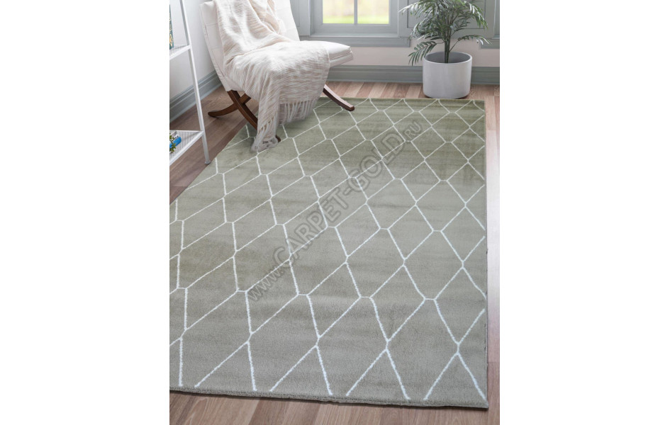 Бельгийский ковер Ambiance 81228 Beige-White