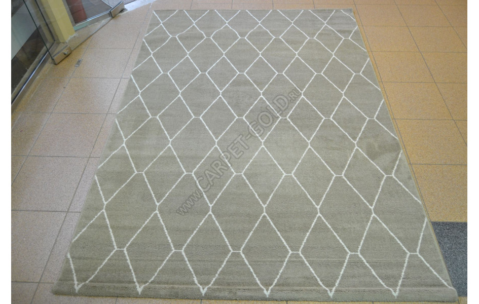 Бельгийский ковер Ambiance 81228 Beige-White