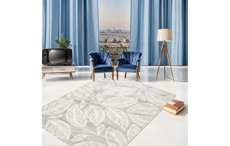 Бельгийский ковер Argentum 63687 7969 модерн