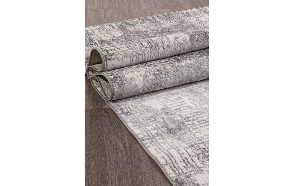 Ковер F050 - GRAY - Прямоугольник - коллекция TORNADO