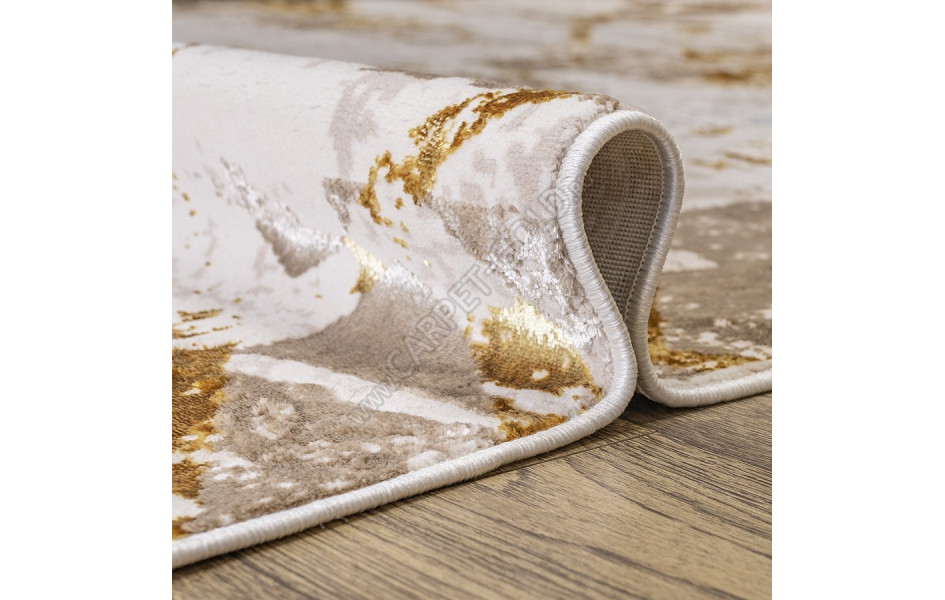 КОВРЫ ДИЗАЙН EU83J ЦВЕТ SHRNIK CREAM овал Rich