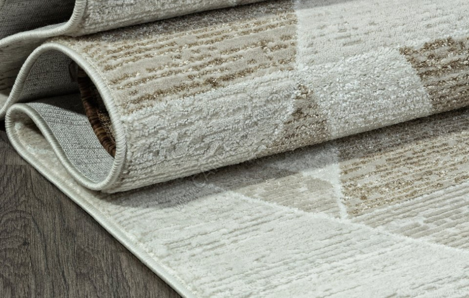 Ковер 26224C - L.BEIGE / CREAM - Прямоугольник - коллекция RUBI