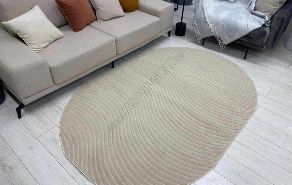 10935A_BEIGE C / BEIGE C Сканди сизаль овал