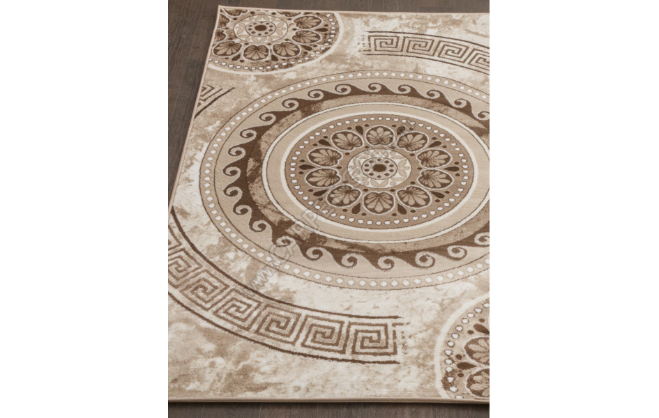 Российский ковер Valencia Delux  D300 - CREAM-BROWN